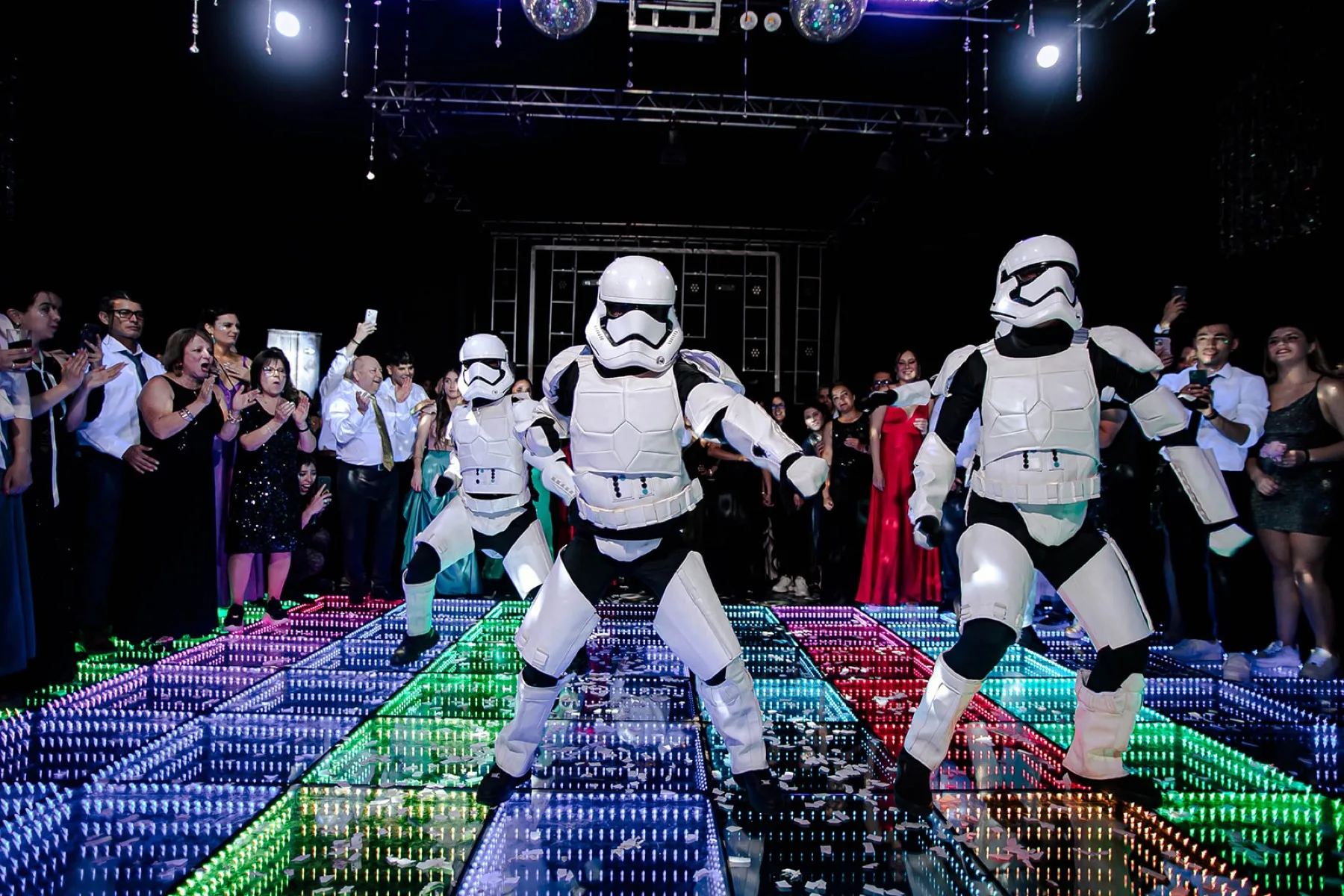 Show LED Stellar en una fiesta